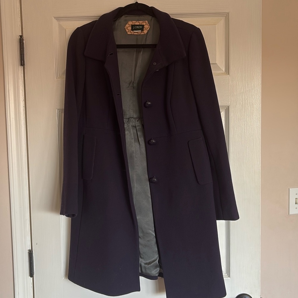 J Crew classic, elegant, and the perfect coat for any occasion.